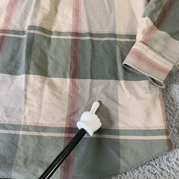 Wrangler Twenty X Western Shirt Mens XL Button Up 20x Tartan Plaid Pocket Cowboy - Picture 9 of 11